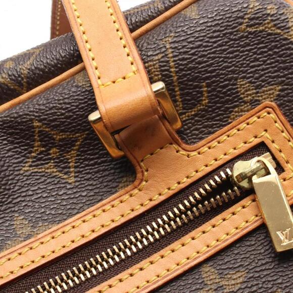 LOUIS VUITTON Brown Monogram Leather Shoulder Bag - Picture 10 of 11
